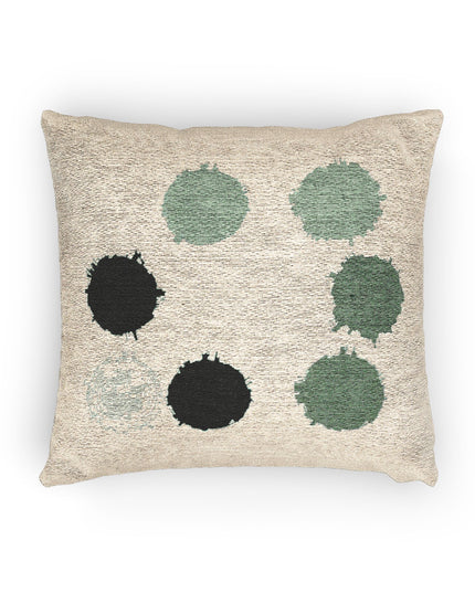 Mint Green Barrel Woven Pillow, 17" x 18"