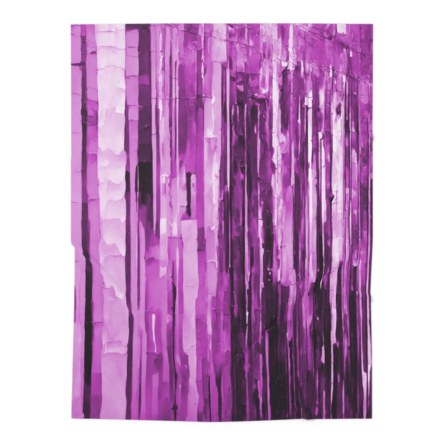 Striped Powder Lavender Baby Swaddle 30″×40″ Blanket