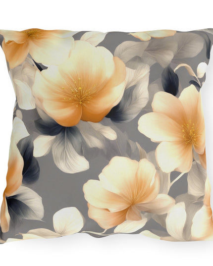 Soft Blossom Floral Bunch 20" x 20" Outdoor Pillow