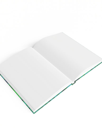 Uzi Spiral Blue Green 5" x 7" Journal - 128 Blank pages