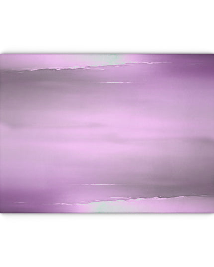 Dark Pink Sea Amethyst Fog Glass Cutting Board, 11" x 15"