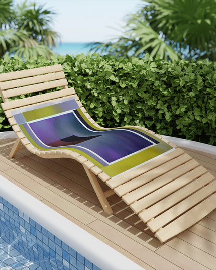 Zeta Shadow Beach Towel, 24" x 44"