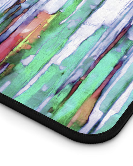 Striped Pastels 12" x 22" Desk Mat