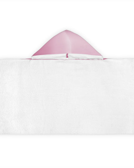 Pink Blush Fade Youth Hooded Towel, 24" x 48"
