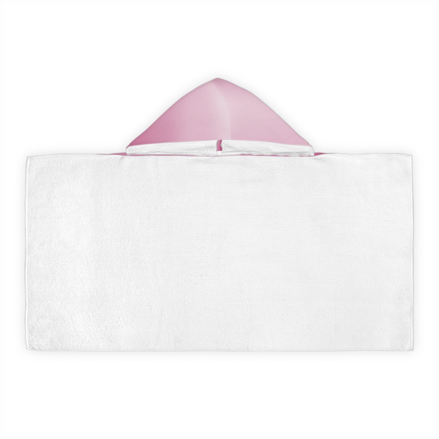 Pink Blush Fade Youth Hooded Towel, 24" x 48"