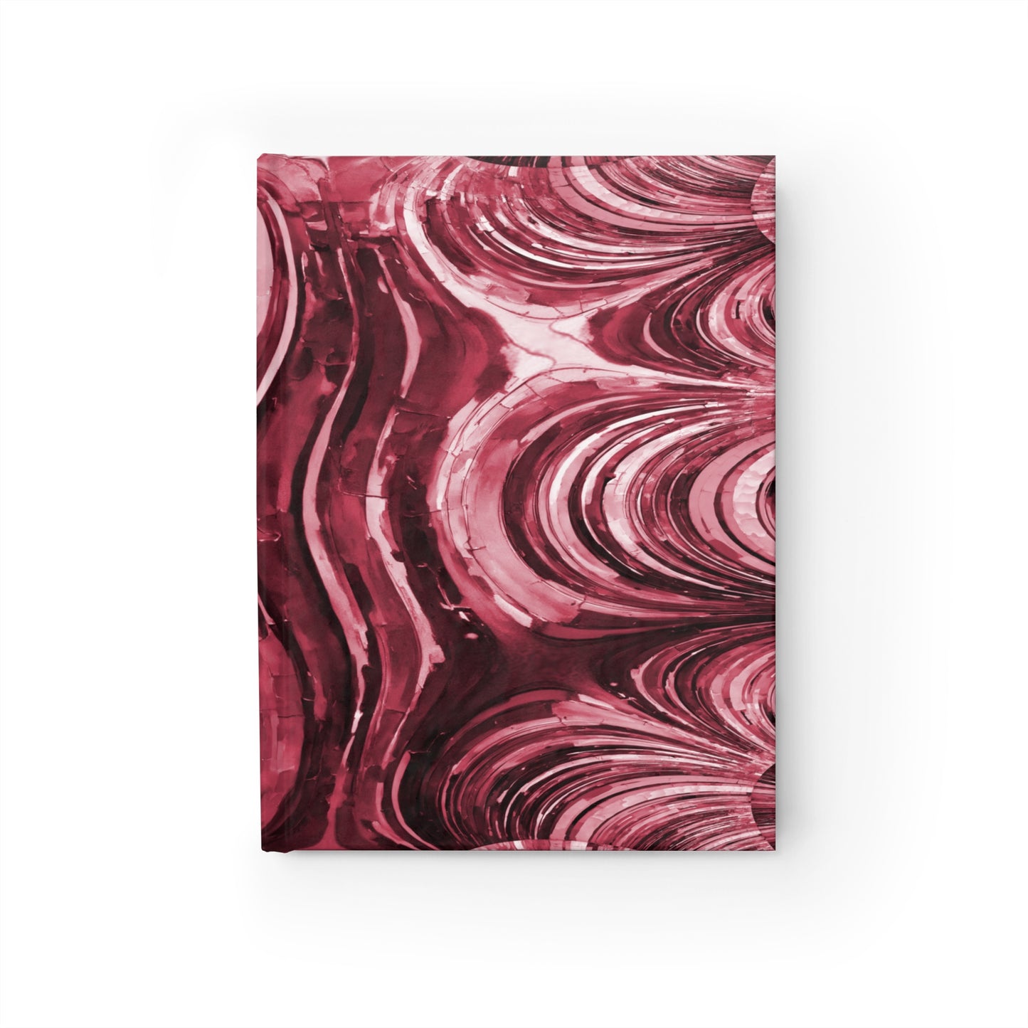 Uzi Spiral Ruby 5" x 7" Journal - 128 Blank pages