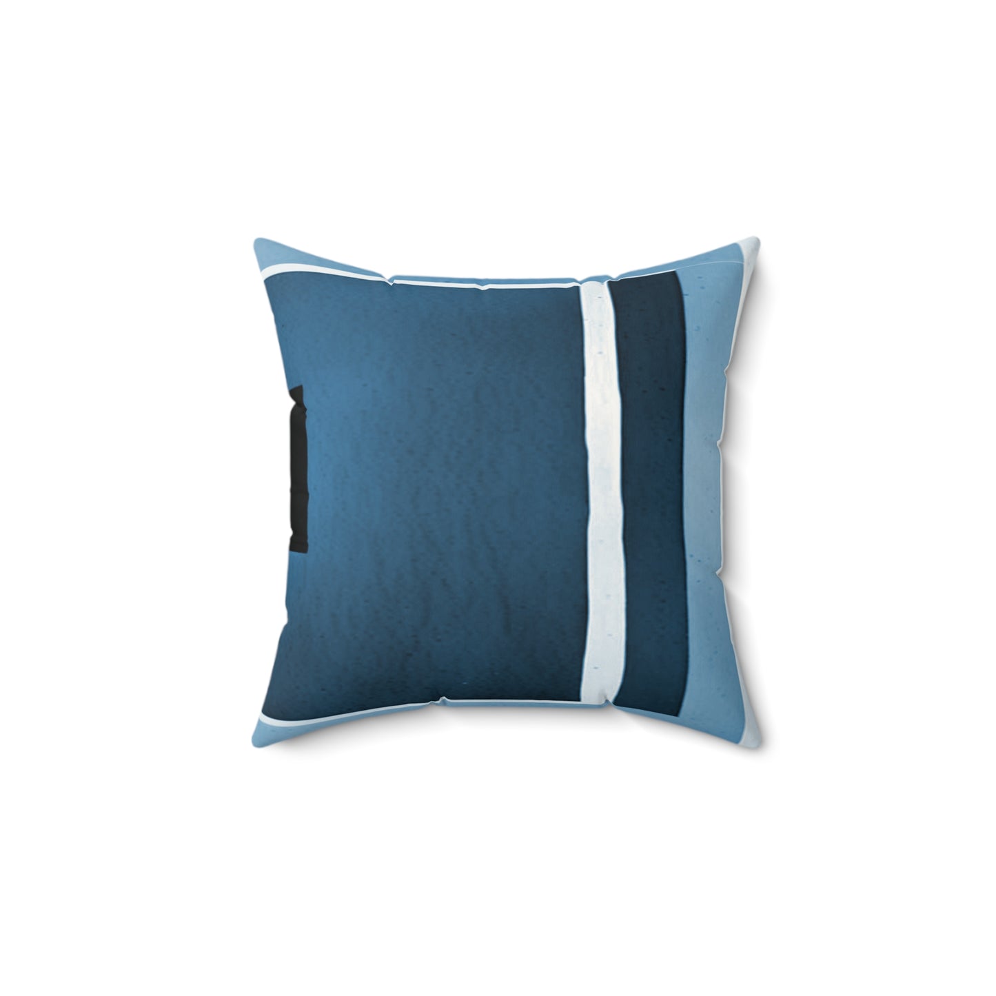 Blue Shadow 14" x 14" Faux Suede Square Pillow