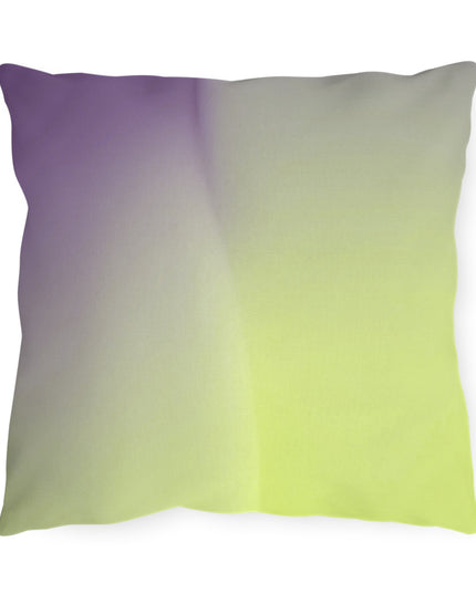 Purple Golden Fade 16" x 16" Outdoor Pillow