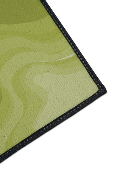 Lemon Wavey 18" x 24" Heavy Duty Floor Mat
