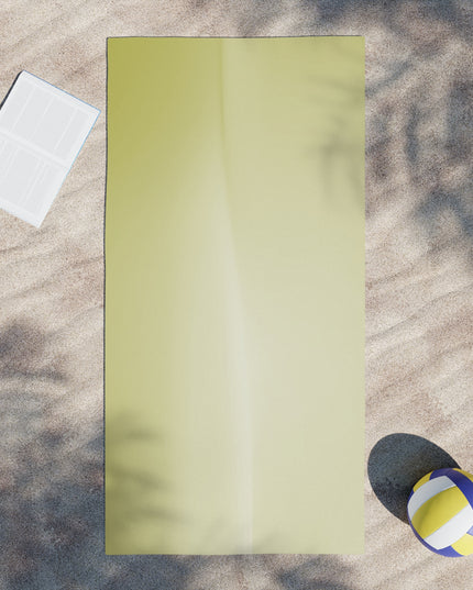 Lemon Fade Beach Towel, 30" x 60"