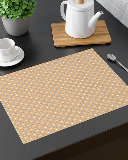 Tan Sunset Star-crossed Bodies Placemat, 1 pc