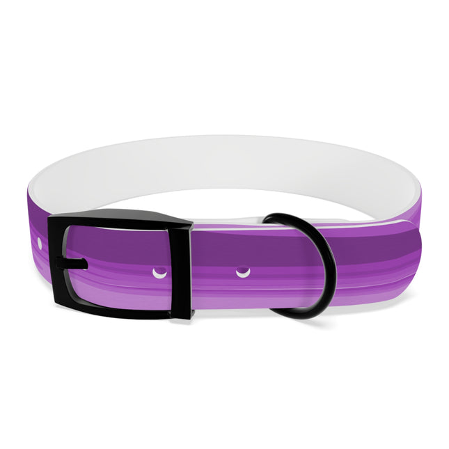 Wavey Purple Wavey Medium Dog Collar