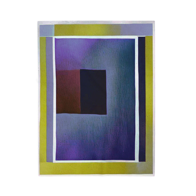 Zeta Shadow Velveteen Plush Blanket, 30" x 40"