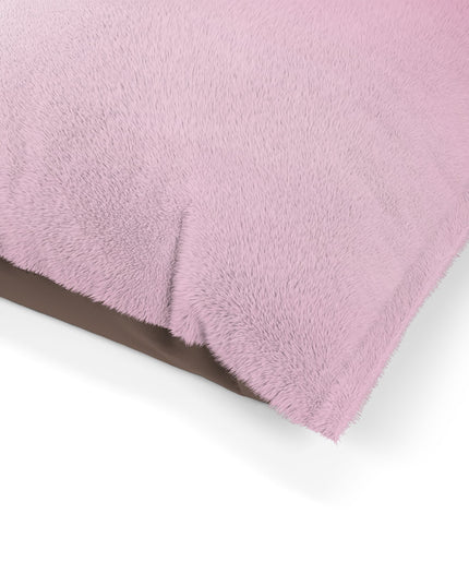 Pink Blush Fade 50" × 40" Pet Bed