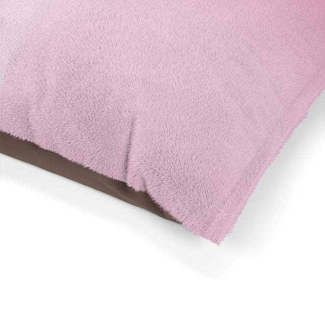 Pink Blush Fade 50" × 40" Pet Bed