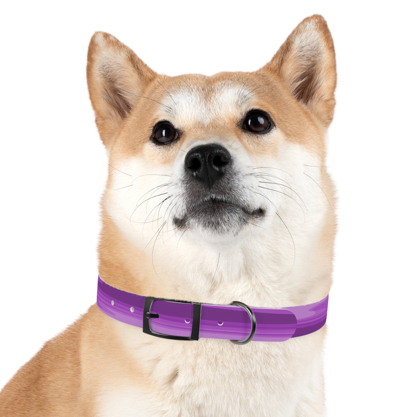Wavey Purple Wavey Large Dog Collar