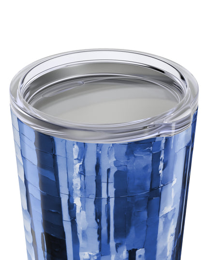Striped Deep Blue Tumbler 20oz