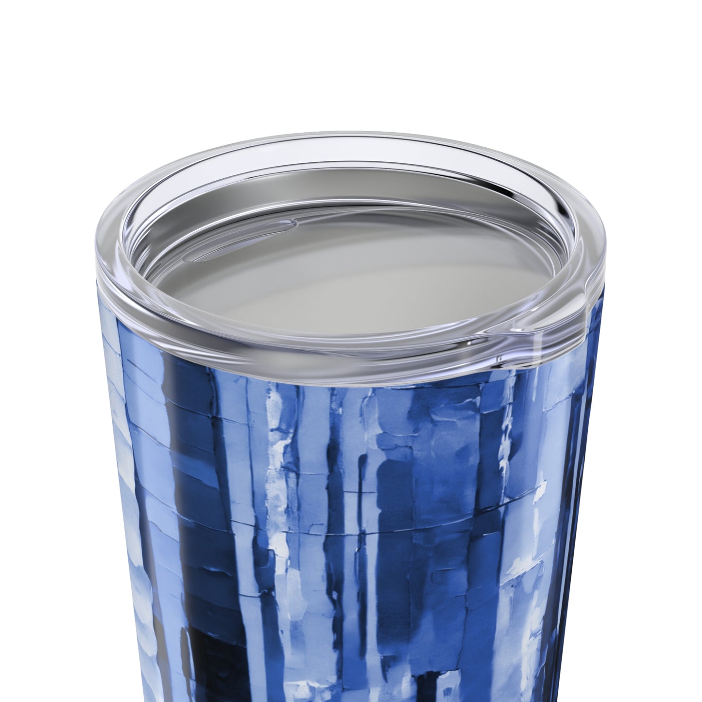 Striped Deep Blue Tumbler 20oz