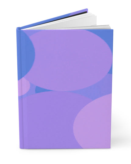Pastel Purple Family Patches 5.75" x 8" Hardcover Journal Matte with 150 lined pages
