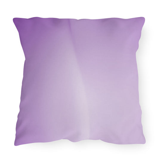 Soft Lavender Fade 20" x 20" Outdoor Pillow