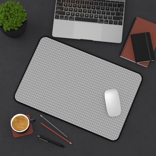 Desaturated Star-crossed Bodies Desk Mat, 12" x 18"