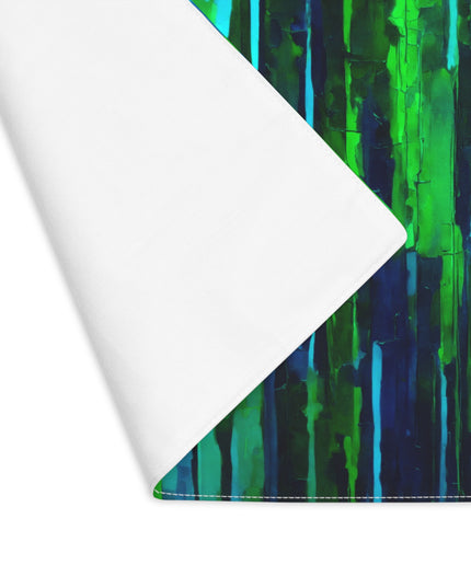 Striped Blue Green Placemat, 1 pc