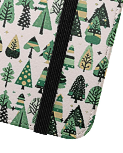 Mini Vintage Green Trees Flip Cases, Samsung Galaxy S25