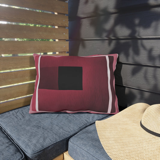 Red Shadow 20" x 14" Outdoor Pillow