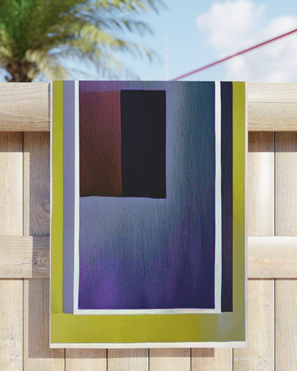 Zeta Shadow Beach Towel, 24" x 44"