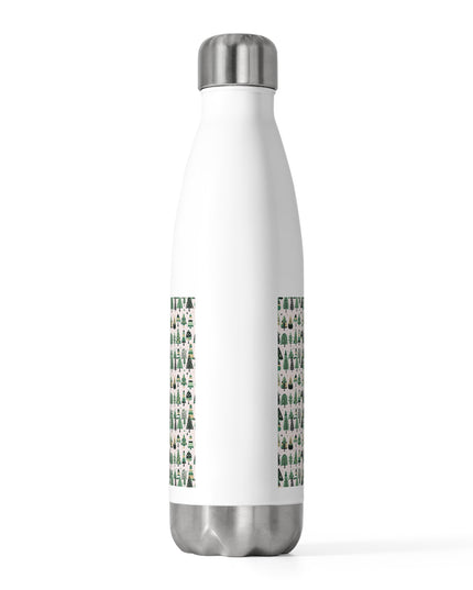 Mini Vintage Green Trees 20oz Insulated Water Bottle
