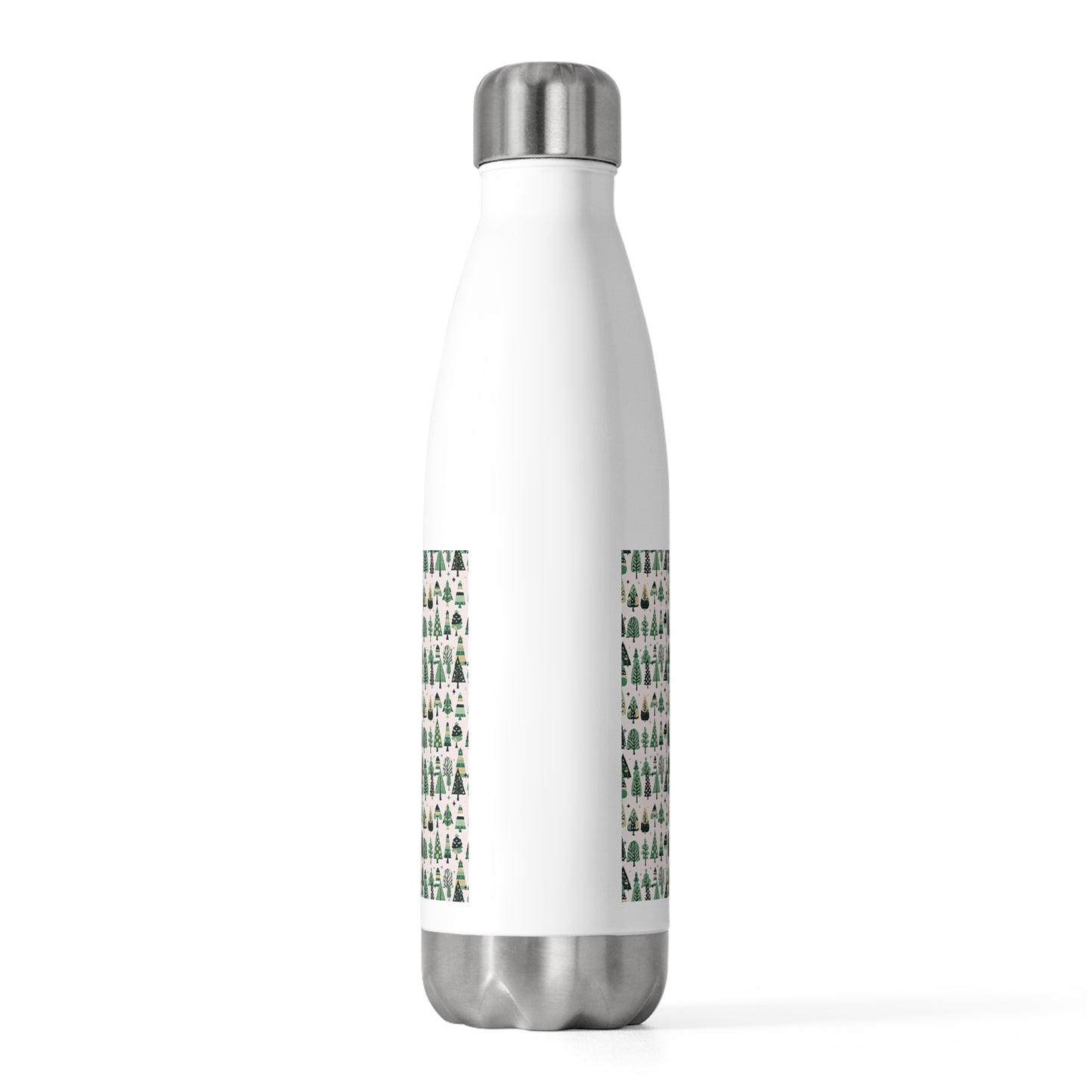 Mini Vintage Green Trees 20oz Insulated Water Bottle