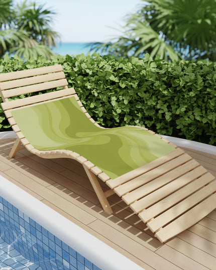 Lemon Wavey Beach Towel, 24" x 44"