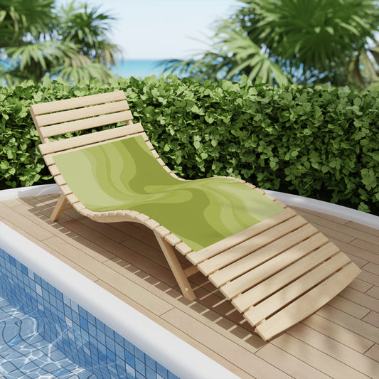 Lemon Wavey Beach Towel, 24" x 44"
