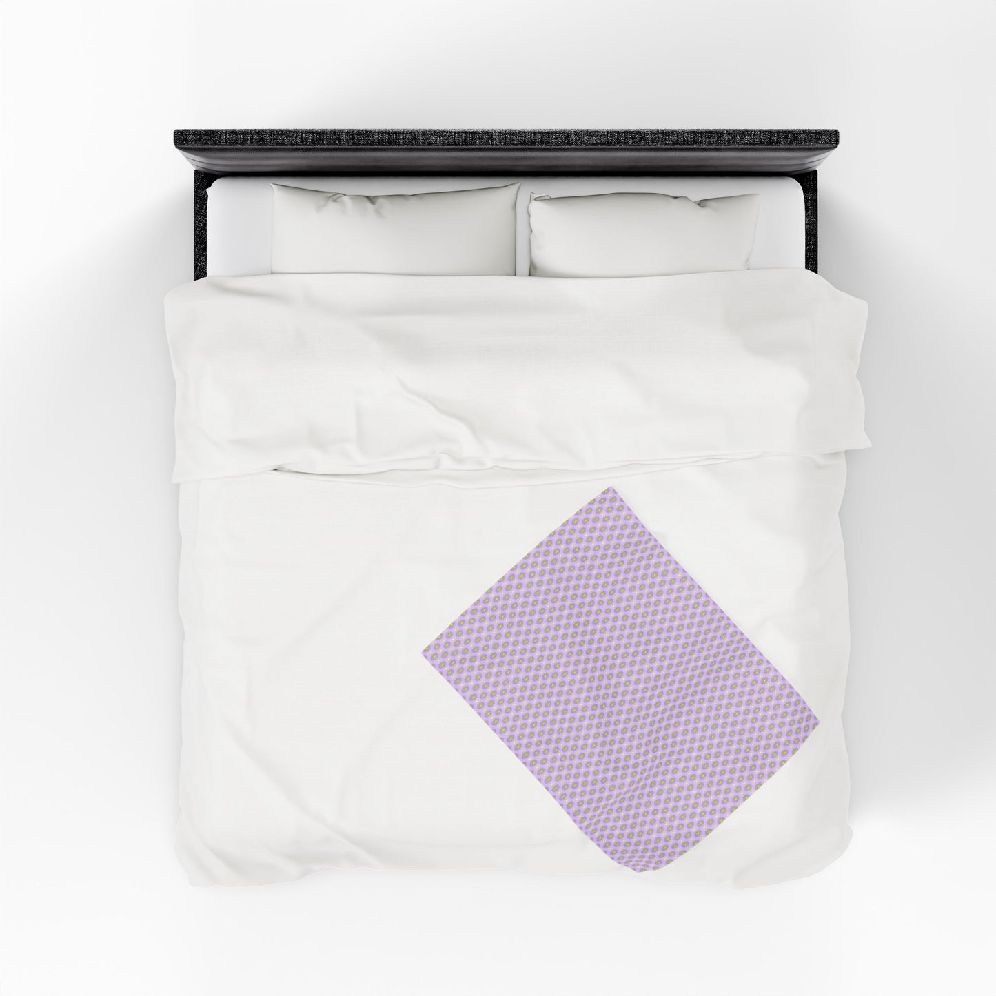 Magenta Star-crossed Bodies Velveteen Plush Blanket, 30" x 40"