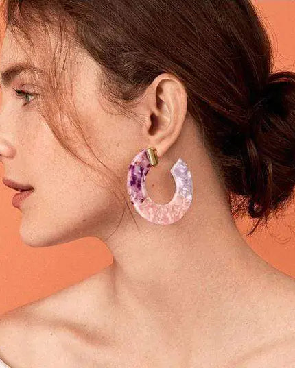 Eva - Rose Earrings