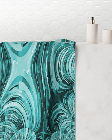 Uzi Spiral Tif Mink-Cotton Towel (50% polyester, 50% cotton),  30" x 60"