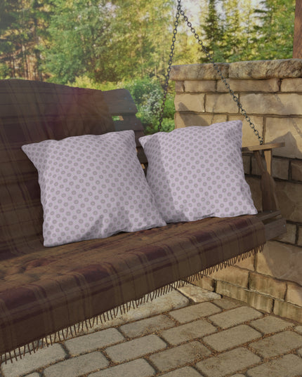 Pink Mornings Star-crossed Bodies 18" x 18" Outdoor Pillows