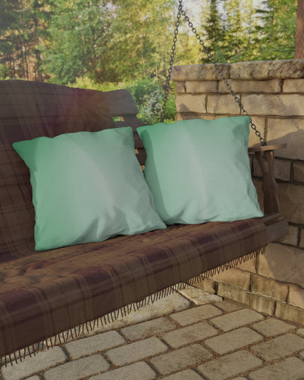Mint Fade 20" x 20" Outdoor Pillow