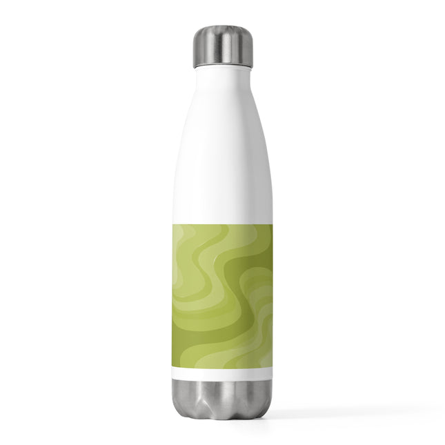Lemon Wavey 20oz Insulated Water Bottle