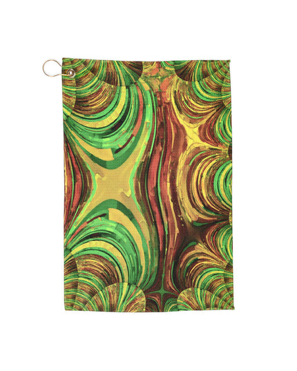 Uzi Spiral Beta Golf Towel, 16" x 24"