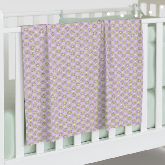 Magenta Star-crossed Bodies Baby Swaddle 30″×40″ Blanket