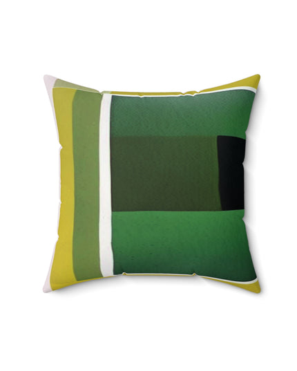 Alpha Shadow 16" x 16" Faux Suede Square Pillow