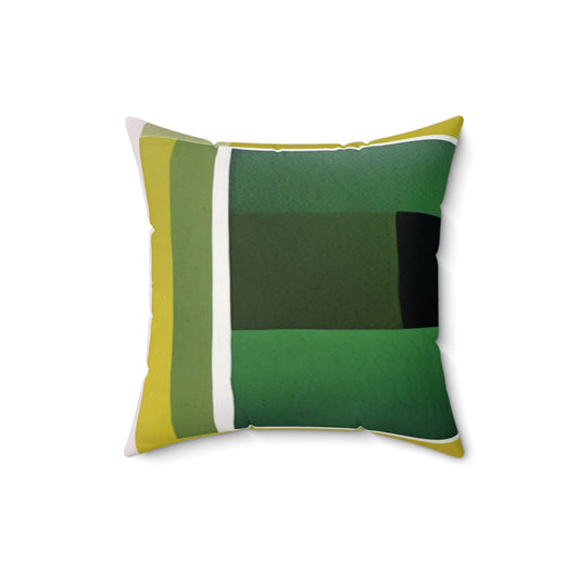 Alpha Shadow 16" x 16" Faux Suede Square Pillow
