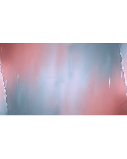 Gray Sea Pink Fog 30" x 60" Mink-Cotton Towel (50% polyester, 50% cotton)