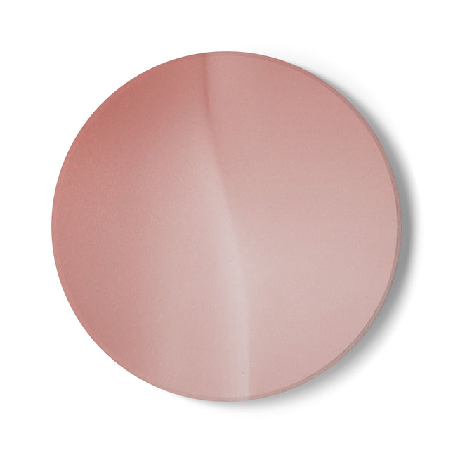 Rose Red Fade 4" x 4" Round Ceramic Coaster
