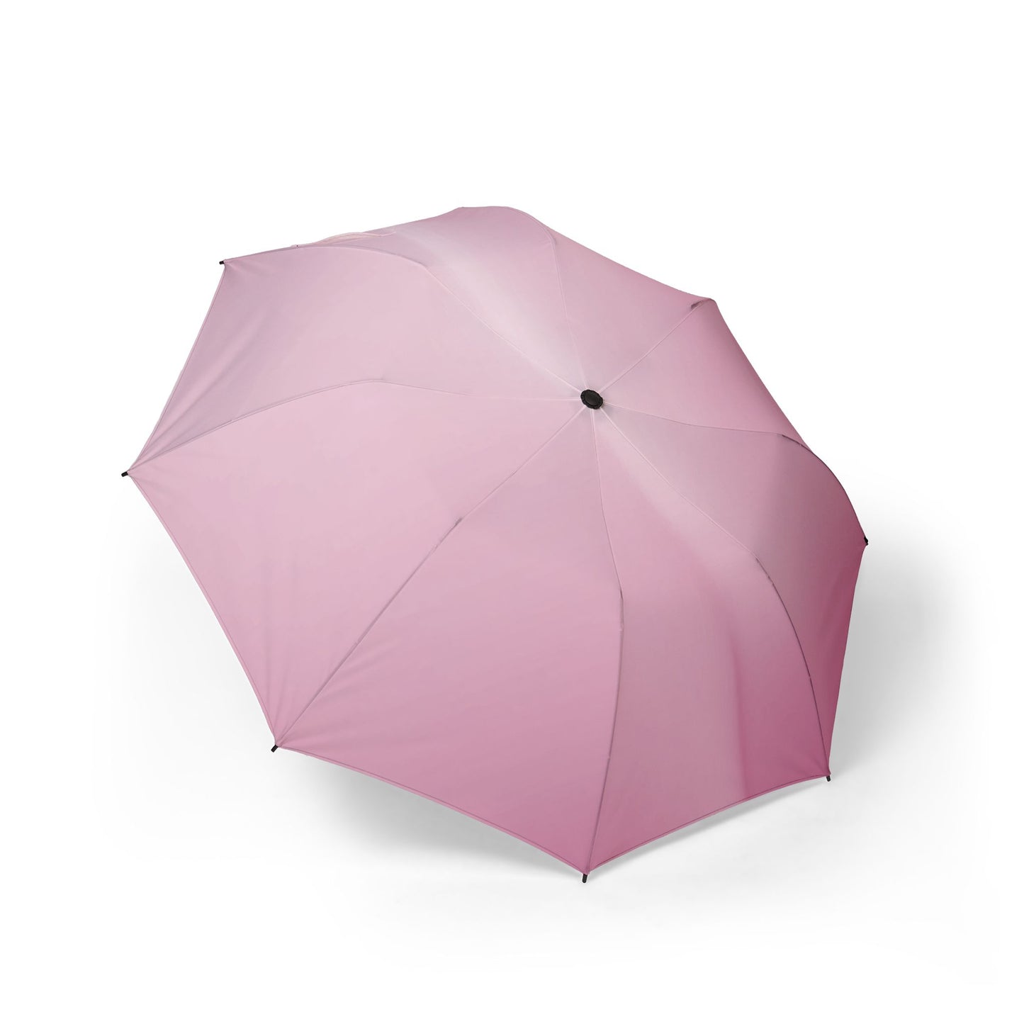 Pink Blush Fade Foldable Umbrella - Compact & Chic