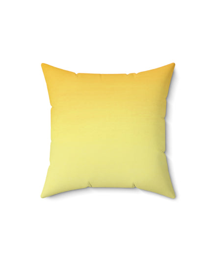 Phoenix Fade 14" x 14" Faux Suede Square Pillow