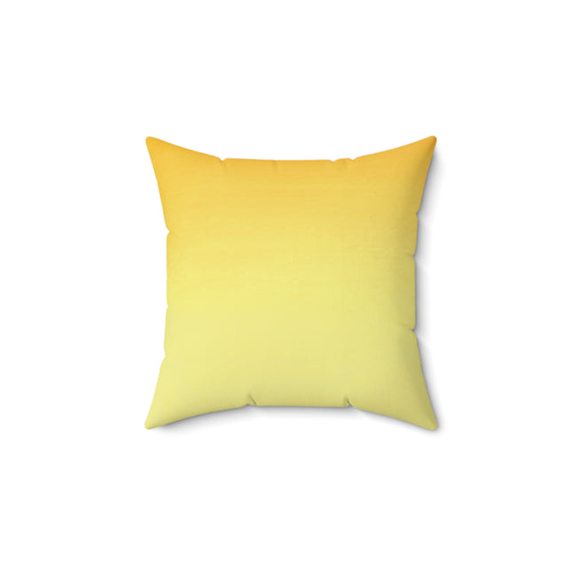 Phoenix Fade 14" x 14" Faux Suede Square Pillow