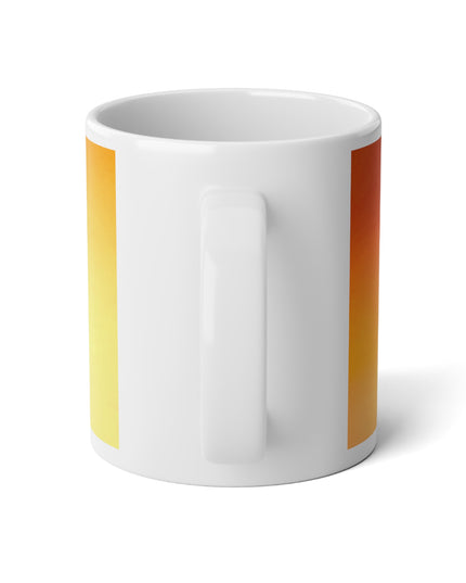 Phoenix Fade 20 oz White Glossy Jumbo Mug