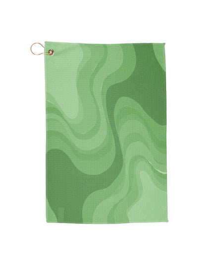 Greenie Meanie Wavey 16" x 24" Golf Towel